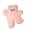 Pink, variant on Bear Shape Pillow For Bed Sofa Features Comfortable Filling And Dot Designs
