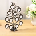 thumbnail image 1 of LNGOOR Photo Frame Family Tree Metal Family Tree Photo Frame Tree Shape Display Rich Multi Picture Frame Tree Free Combination Photo Picture Tree Displays for Home Wedding Decor, 1 of 10