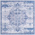 thumbnail image 1 of Unique Loom Renaissance Medallion Rug 7' 3 x 7' 3 Square Gray/Blue, 1 of 1