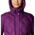 thumbnail image 4 of Columbia Womens Icy Heights Belted Jacket Plum Medium, 4 of 6