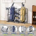 thumbnail image 4 of Organizador de almacenamiento para golf samstar, soporte para 2 bolsas, 125 x 30 x 82 cm, 4 of 6