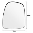 thumbnail image 3 of Left Mirror Glass for Vauxhall Vivaro 2001-2014, 3 of 6