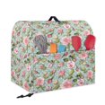 thumbnail image 5 of TSOVTHRID Rose Polka Dot Print Kitchen Mixer Cover Portable Multipurpose Dust Cover for Kitchen Mixer Foldable Waterproof Polyester Kitchen Aid Mixer Assecories with Top Handle and Pockets,L, 5 of 7