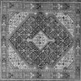 thumbnail image 1 of Ahgly Company Indoor Square Persian Gray Traditional Area Rugs, 8' Square, 1 of 1