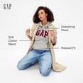 thumbnail image 2 of Sudadera con Capucha para Mujer GAP Logo Negro Verdadero XXL, 2 of 2