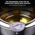 thumbnail image 4 of Labymos Deep Fryer Pot Stainless Steel Japanese Style Fryer with a Thermometer and Oil Drip, 4 of 7
