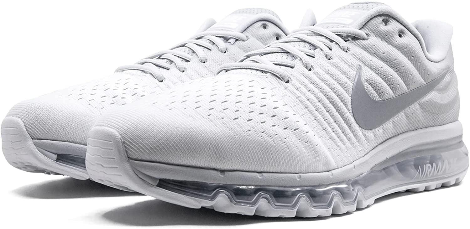 Pidgin Beschuldiging Echt niet Nike Mens Air Max 2017 Running Shoes 10.5 White - Walmart.com
