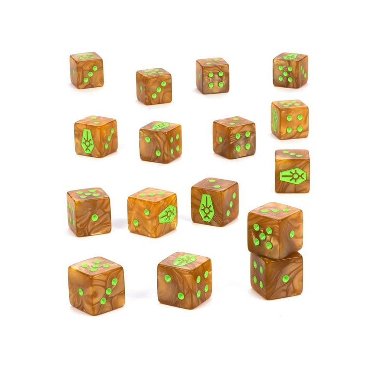 Warhammer 40K: Necrons Dice 10th Edition - Walmart.com