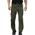 thumbnail image 2 of Tactical Pants for Men 2025 Hiking Travel Outdoor Sweatpants Joggers with Pockets Mens Casual Pants Trousers, 2 of 5