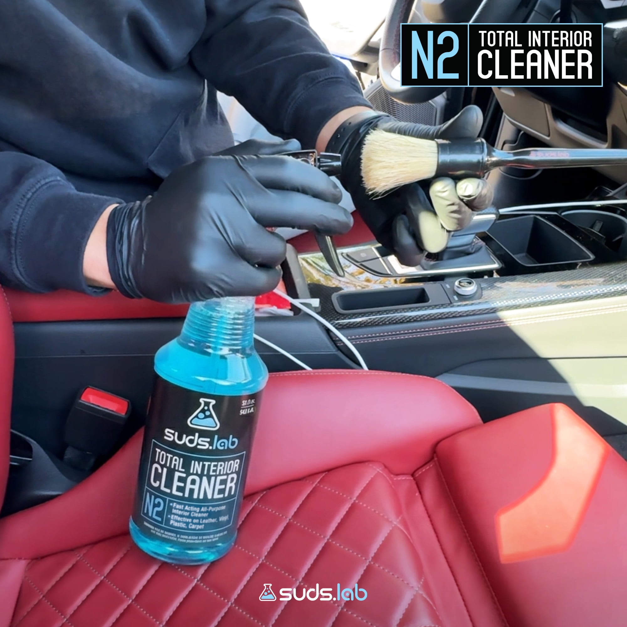 Suds Lab N2 Interior Cleaner, 32 oz