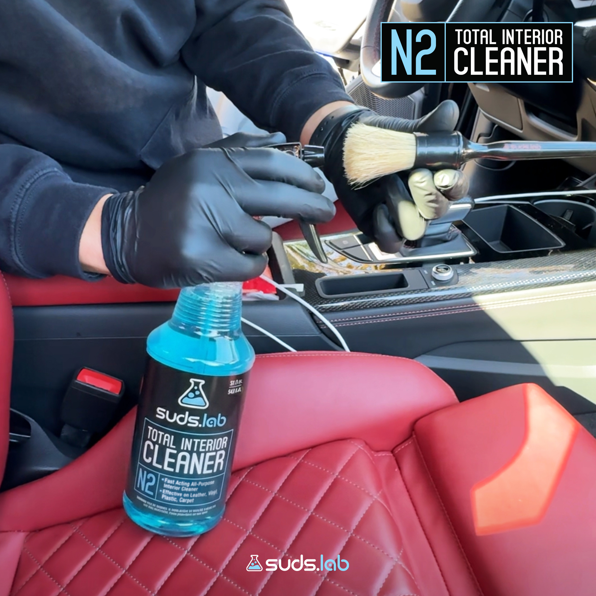 Suds Lab N2 Interior Cleaner, 32 oz Spray photo 8