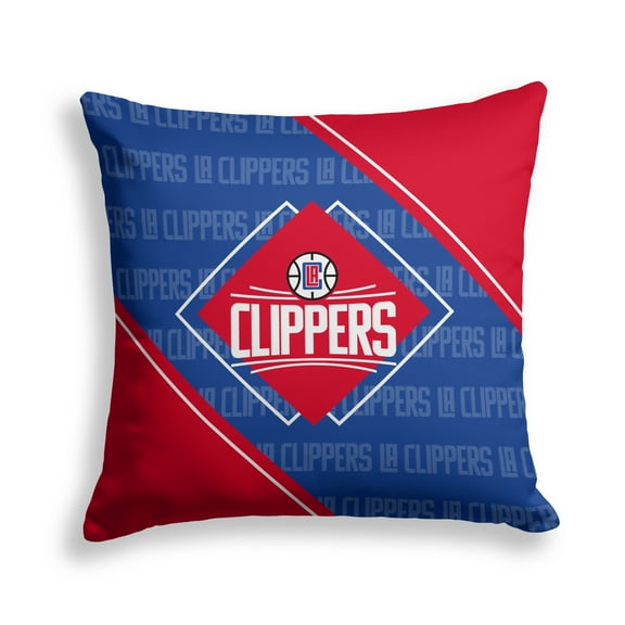 Pegasus LA Clippers 18" x 18" Diamond Boxed Decor Pillow
