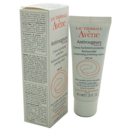 Avene Eau Thermale Spring Water - Avene Antirougeurs Jour Redness Relief Moisturizing Protecting 1.35-ounce Eau Thermale Cream SPF 20