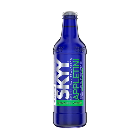 Bebida alcohólica preparada SKYY appletini manzana verde 275 ml