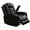Black, variant on Electric Power Recliner Chair Living Room Sofa Chair, Comfy Lazy Home Theater with Cup Holder &USB Ports, Black