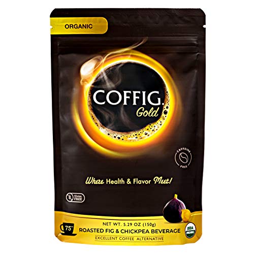 Coffig Gold Organic Roasted Fig & Chickpea Coffee Substitute