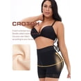 thumbnail image 4 of Pantalones ajustados de cintura alta para mujer gorda A190B Función moldeadora Ajuste cómodo, 4 of 6