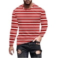 thumbnail image 2 of Mens Big & Tall T Shirts Plus Size S-4X Long Sleeve Crewneck Tshirts Shirt Trendy Color Block Pullover Slim Basic Comfort Going Out Workout Tees Tops, 2 of 5
