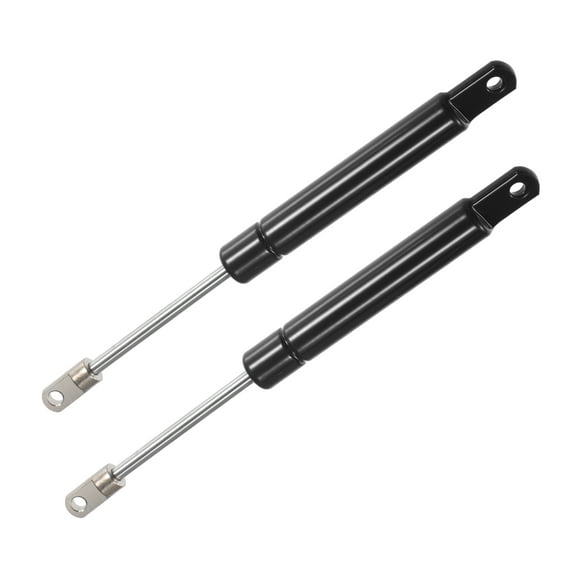 Unique Bargains 2 Pcs 6 Inch 5Ibs/22N Black Lift Supports Struts Shocks Gas Spring Universal for RV Car Truck Boat Window Cabinet Door Cover Lids