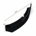 thumbnail image 3 of PIT66 Front Bumper Lip Fit For 2015-2020 Dodge Charger SRT Sedan 4dr Gloss Black 3PCS, 3 of 6