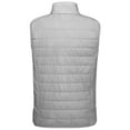 thumbnail image 3 of Little Donkey Andy Men's Packable Lightweight Puffer Vest with Recycled Insulation for Running Golf Gray S, 3 of 8
