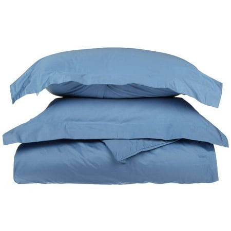 Superior 1500 Thread Count Single-Ply Egyptian Cotton Solid Duvet Cover Set