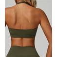 thumbnail image 2 of Sujetador deportivo  for mujer, cuello cuadrado, sin costuras, acolchado, for yoga, entrenamiento, camiseta sin mangas, 2 of 7