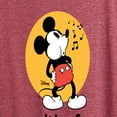 thumbnail image 3 of Disney - Mickey & Friends - Waiting for the Weekend Like - Whistling Music - Women's Short Sleeve Graphic T-Shirt, 3 of 5