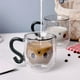 thumbnail image 4 of Taza con Gato Negro Vhermosa Taza con Asa Taza de café de doble pared, 4 of 6