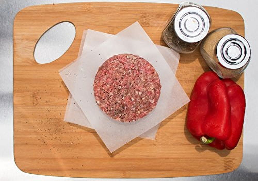 Hamburger Patty Paper Sheets, Wax Paper Squares 250 pcs 6" X 6" Non-Stick