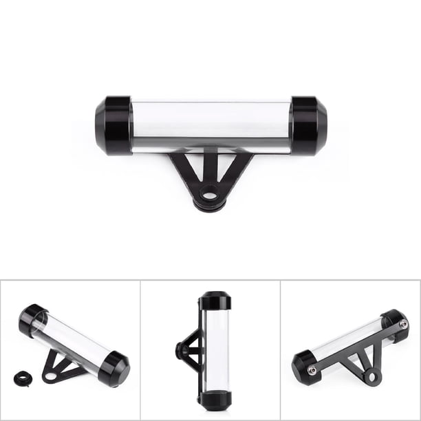 Soporte universal para tubo de impuestos BuyWeek para motocicletas color Negro Plata Azul Rojo