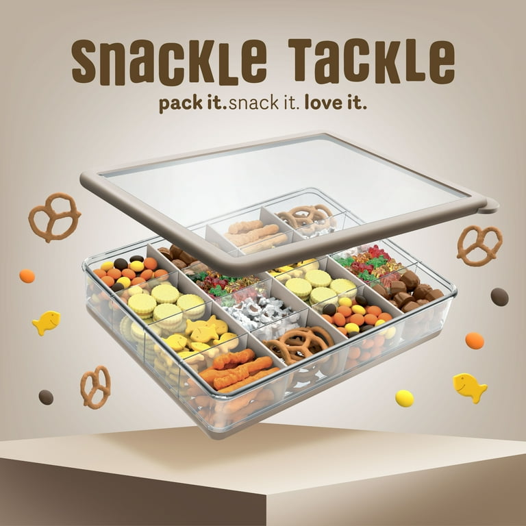 COOK WITH COLOR Snack Box, 16-Compartment Lunch Box & Food Storage