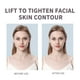 thumbnail image 5 of Correa de lifting facial, 4 correas elásticas, correas de lifting facial y de cuello, 20 correas de repuesto, impermeable, invisible, papada, pegatina Tila, 5 of 5