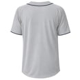 thumbnail image 3 of MLB New York Yankees Men's Gray Full Button Jersey, 3 of 5