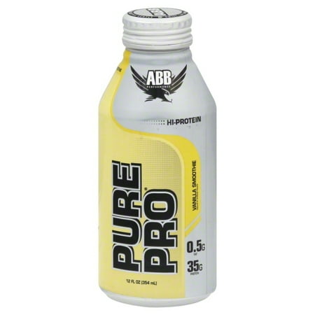 American Whey Protein - American Body Building Products ABB Pure Pro Protein Shake, 12 oz