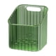 thumbnail image 1 of Cesta organizadora de pared para ajo y jengibre con drenaje, de plástico, para cebollas y especias, para encimera o pared. Colores: blanco, gris y verde. Ideal para la organización de la cocina., 1 of 6