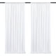 thumbnail image 1 of XmhyTop-A Cortinas con purpurina (2 unidades, 60 x 240 cm), color blanco, 1 of 5