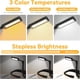 thumbnail image 5 of Reading Light Neck Reading Lamp - Rechargeable Reading Lamp in Bed, 3 Colors Flexible LED Reading Light Neck Lamp for Book Knitting Sewing Camping Rep, 5 of 5