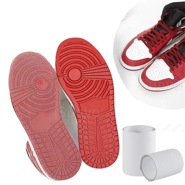 Pairamedics Sole Protectors Shoe Crease Protector for Sneakers, Self-Adhesive Crease Protectors in A Non-Slip Design, Waterproof Shoe Covers in