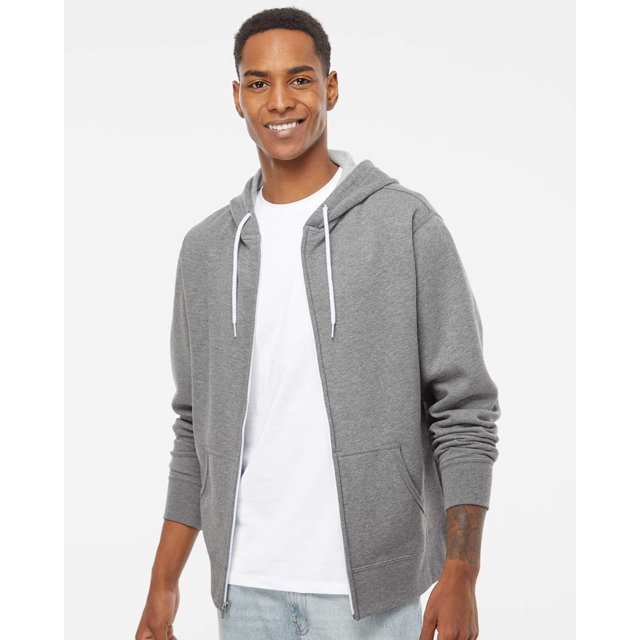 Independent Trading Co. - Lightweight Full-Zip Hooded Sweatshirt