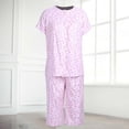 thumbnail image 4 of Ropa de Enfermería para Incontinencia de Verano para Adultos Conveniente para Quitar el Traje de Enfermería Rosa XL, 4 of 8