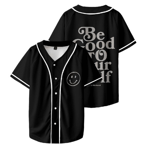 Theo Von Merch Be Good To Your Self Baseball Shirt Unisex T-Shirt Short Sleeve Casual Shirts
