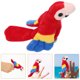 thumbnail image 5 of Mini marioneta de dedo de loro, marioneta de mano realista de pájaro, juguete para contar historias, juego interactivo, adorable marioneta de mano de loro pequeño, juguete de peluche, 5 of 7