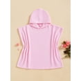 thumbnail image 5 of BemeyourBBs Toddler Baby Girls Boys Swim Cover Up Swimwear Baby Pool Beach Towel Poncho Kids Swimsuit Coverup Infant Hooded Beach Towel Bathing Robe Short Sleeve Baby Swim Towel Beachwear Wrap, 5 of 9