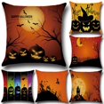 thumbnail image 4 of Funda De Almohada De Calabaza De Funda De Cojín De cinturo De Tiro Decoración De Sofá De De Yotijar Funda de almohada, 4 of 5