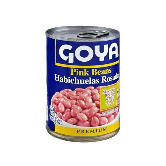 2 pack Goya Pink Beans, 15.5 oz
