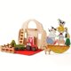 thumbnail image 4 of 18 Piezas Juguetes de de Animales Granja,Juguetes Madera Apilables para Niños Pequeños,Juguetes de Rojo, Juego Simulación de Granja, Regalo de Cumpleaños, 4 of 9