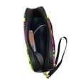 thumbnail image 4 of YFYANG Leather Portable Travel Small Makeup Bag, Multifunctional Storage Bag, Retro Colorful Abstract Pattern Cosmetic Bag, 4 of 4