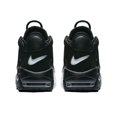 thumbnail image 2 of Zapatillas de running Air More Uptempo de estilo retro, de caña alta, grandes, color blanco, gris y negro, para hombre, de cuero tricolor, 2 of 3