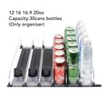 thumbnail image 3 of Fridge Automatic Drink Pusher Glide,6 Rows Width Adjustable Refrigerator Self Pushing Can Organizer Drink Organizer Pusher for Can Beer Beverages, 3 of 8